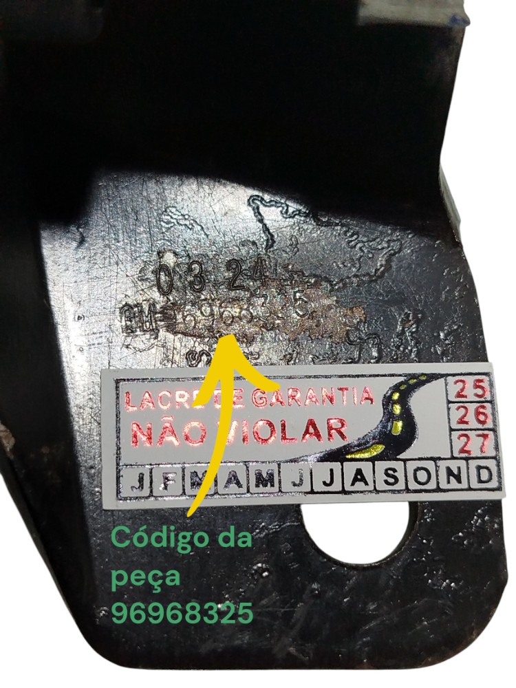 Cabo Freio Mao Direit Gm Tracker 1.0 2023 96968325 Orig 2