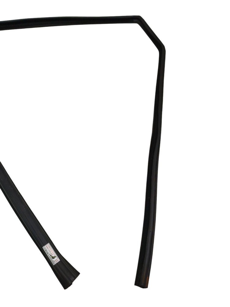 Borracha Canaleta Porta Tras Esquerda Honda Fit 2007 Preto 4
