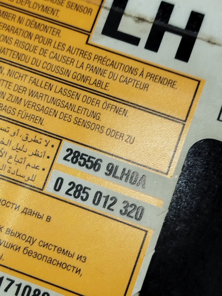 Modulo Air Bag March 1.0 2017 acionado 285569LH0A 3