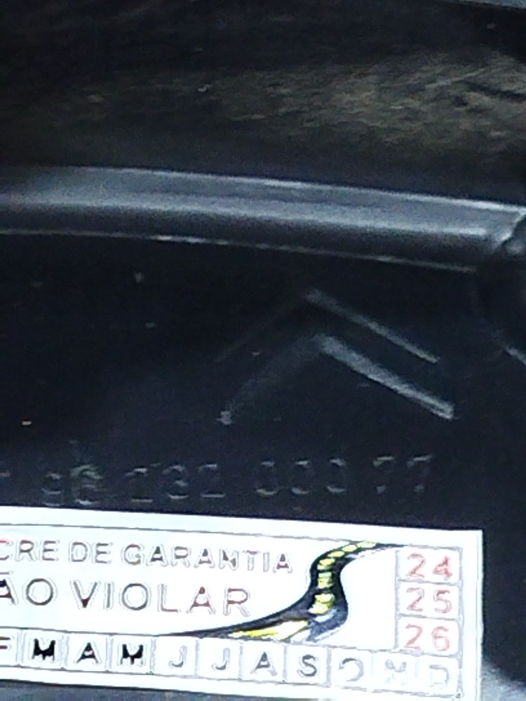 Maçaneta Interna Traseira Direita Xsara 2002 Preta Traseira 8