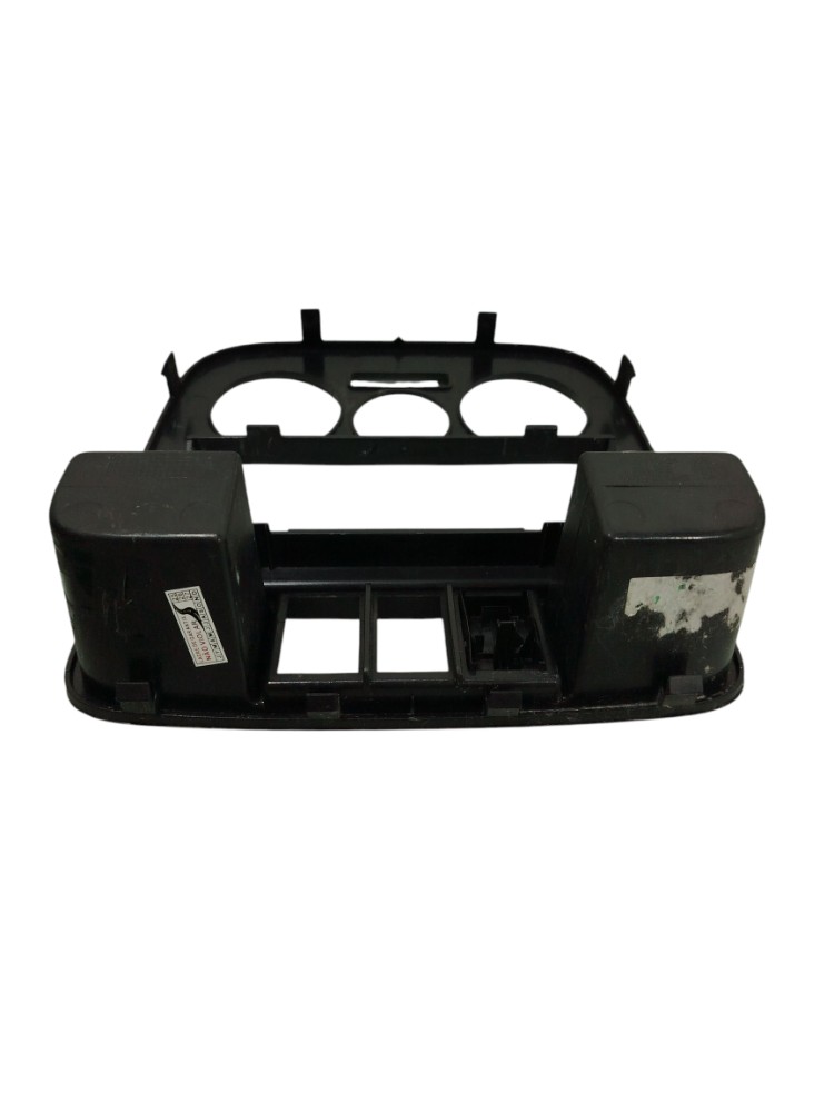 Moldura Central Painel G4 Rádio P Vw Gol Saveiro 2008 A 2012 Preta 4