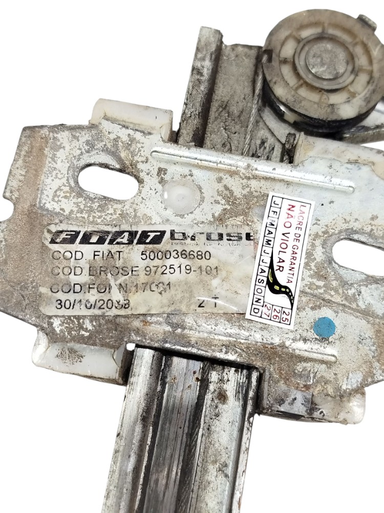 Máquina Vidro Manual Tras Direita Fiat Uno 4 Portas 1999 4