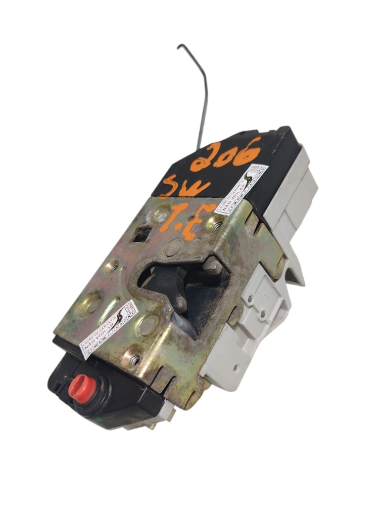 Fechadura Elétrica Tras Esq Peugeot 206 Sw 2008 3