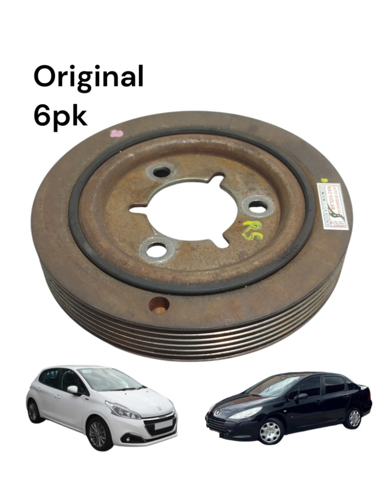 Polia Virabrequim Peugeot 307 208 1.6 546663 1