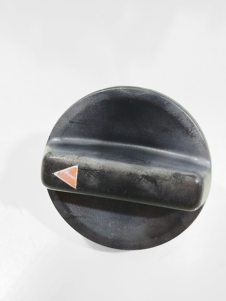 Botão Circular Ar Forçado Fiat Uno 2002 Preta 2