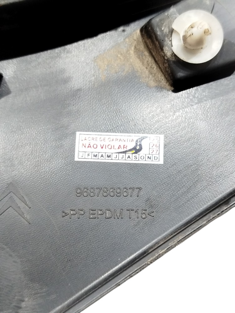Moldura Alargador Paralama Tras Esq Aircross 2014 9687869777 2