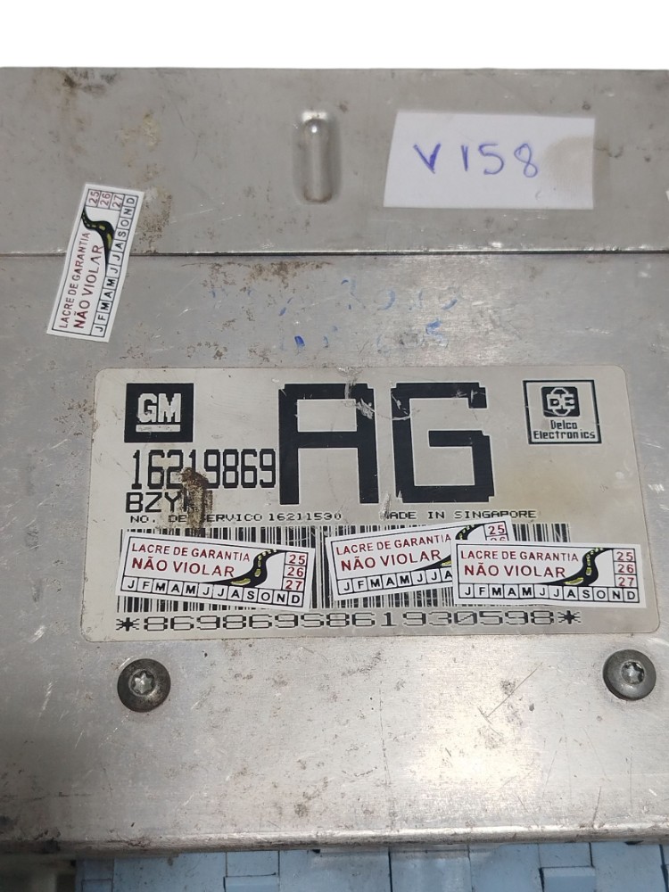 Modulo Injeção Eletr Gm Corsa Gl 1.6 Gasol 1997 16219869 2