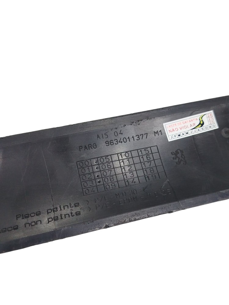 Friso Externo Porta Tras Esquerda Peugeot 307 2004 4