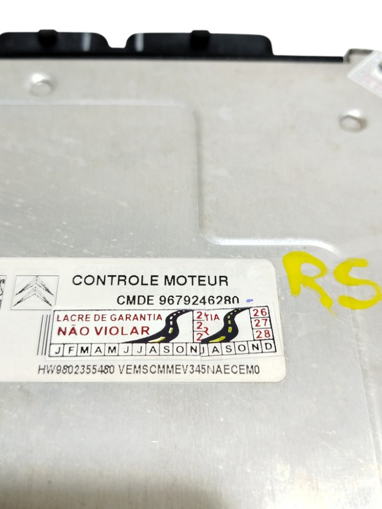 Módulo Injeção Ecu Peugeot 208 1.5 2013 9679246280 2