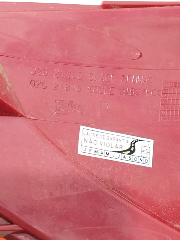 Lanterna Direita Peugeot 207 2009 Original 9682793280 6