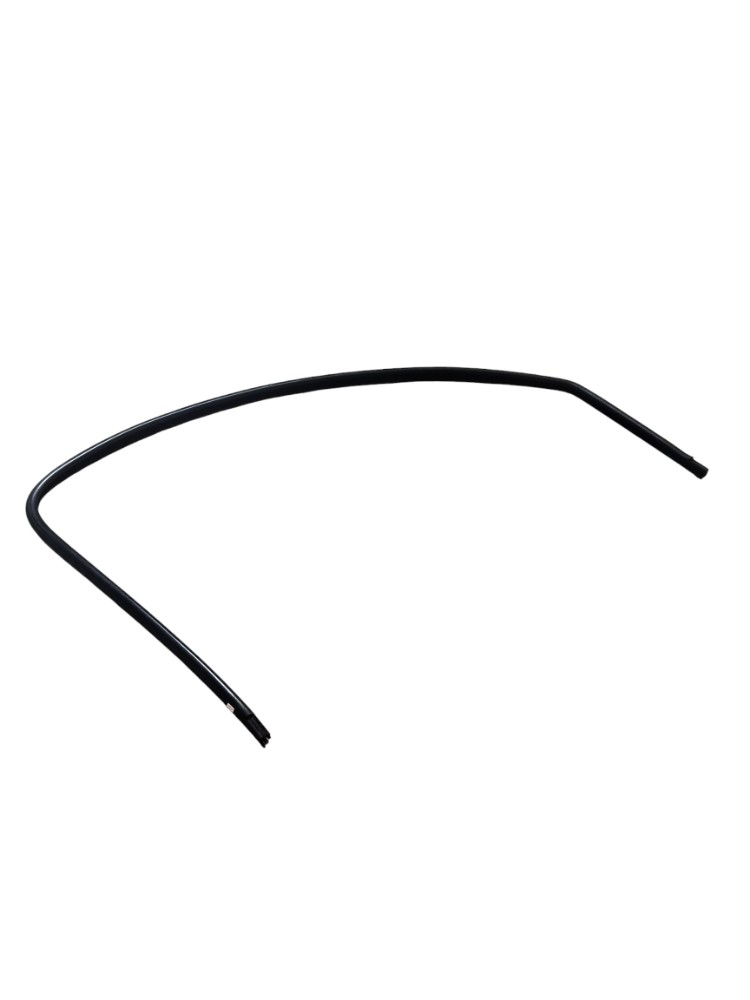 Borracha Canaleta Porta Diant Esq Motorista Peugeot 206 2005 Preto 6
