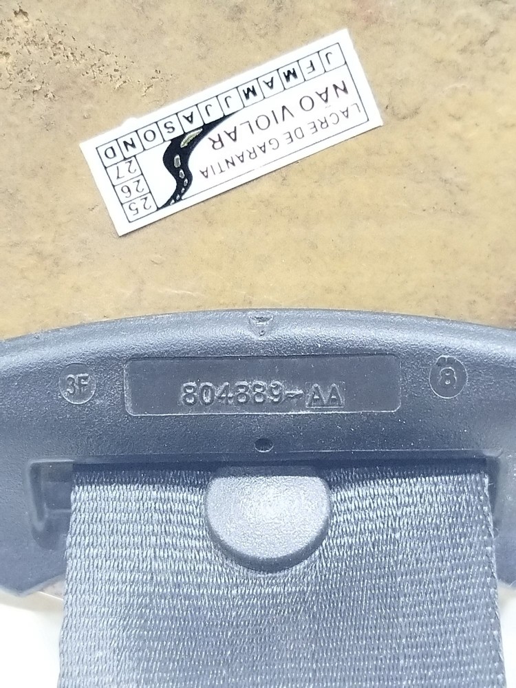 Cinto Segurança Tras Dir Peugeot 307 2012 Orig  96346439XX 3