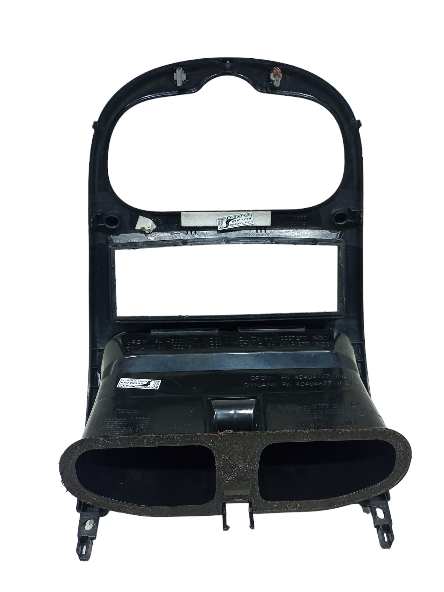 Moldura Difusor Central Radio Peugeot 206 1.4 2004 3