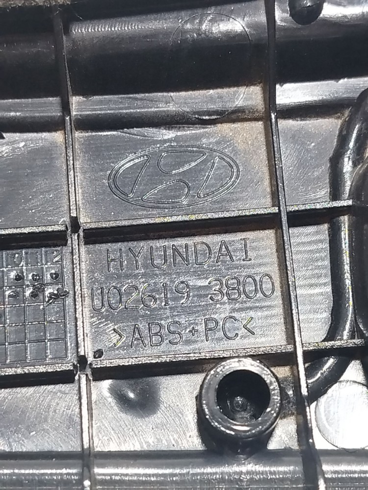 Aplique Central Painel Hyundai Tucson 2011 C/DETALHE PINTURA 6