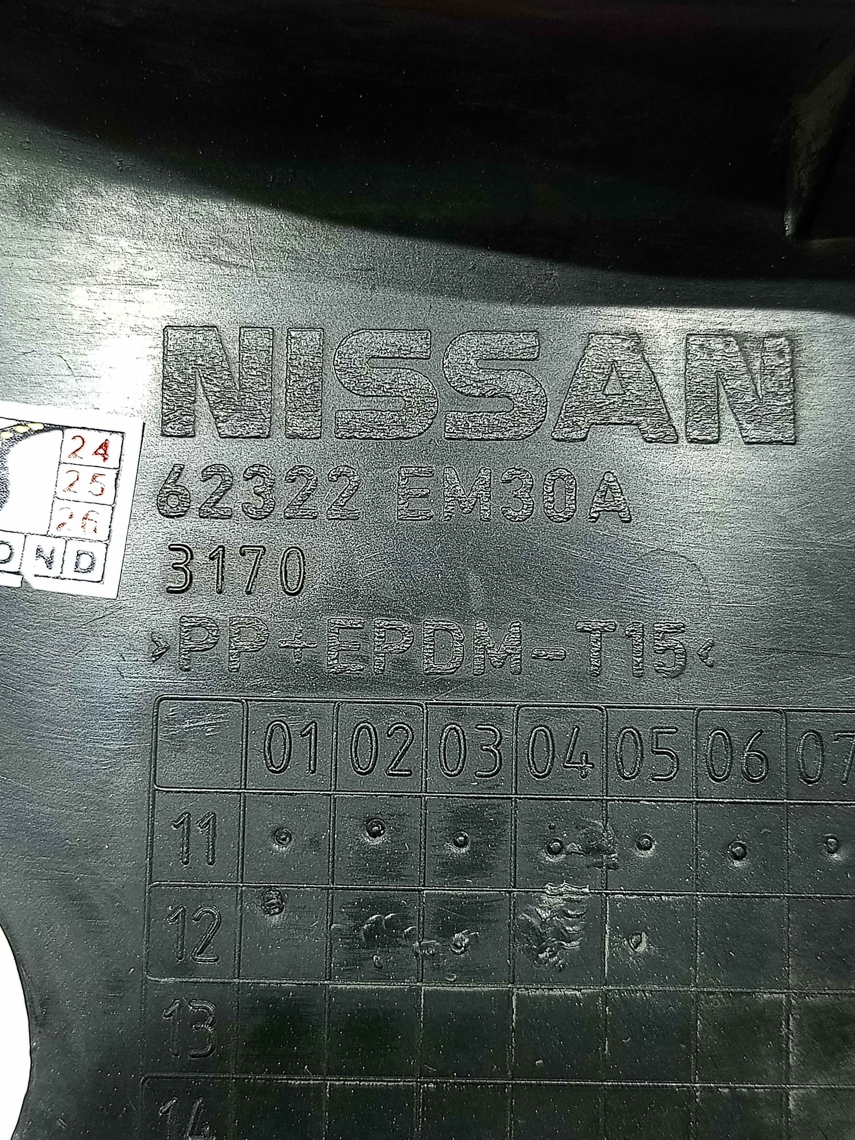 Moldura Painel Frontal Nissan Tiida 1.8 16v 2013 2