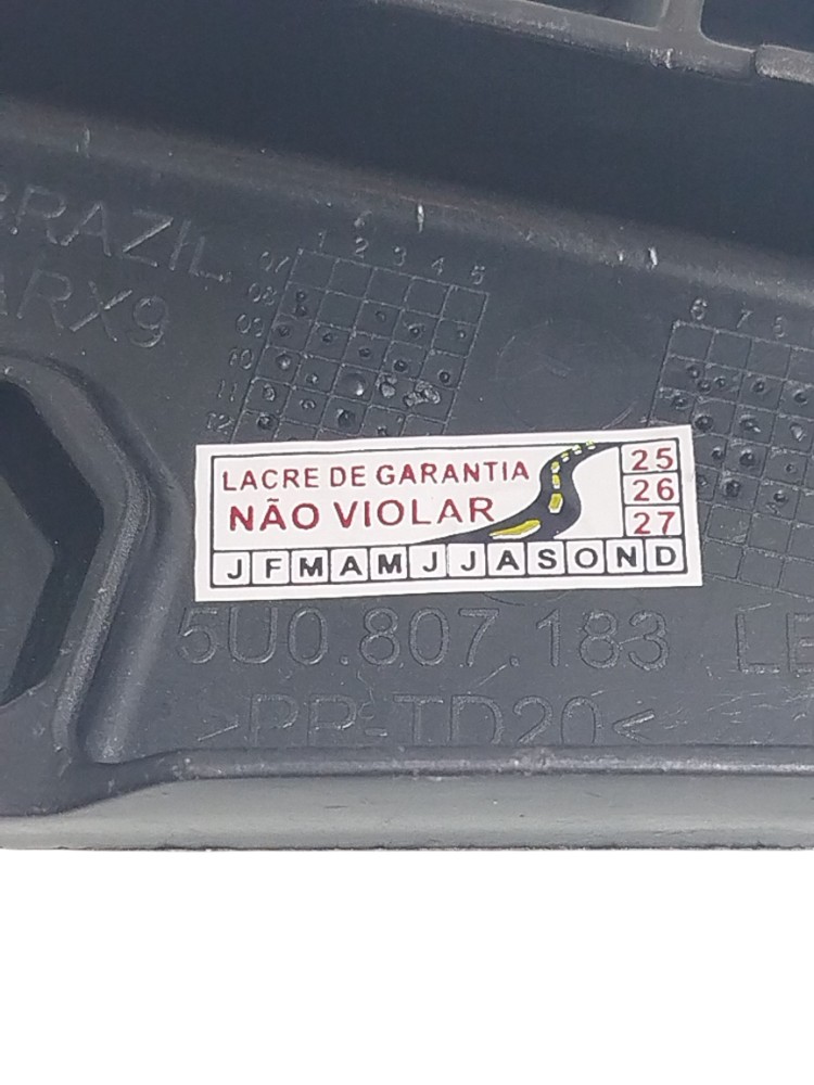 Guia Suporte Parachoque Diant Vw Gol G5 2008 A 18 5u0807183 2