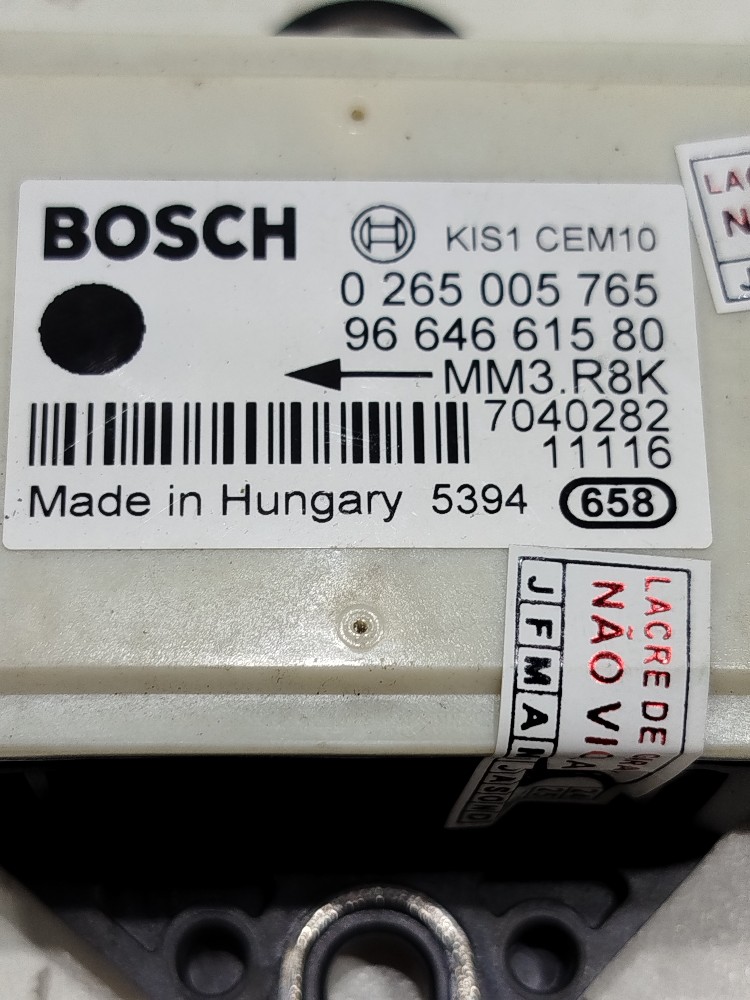 Módulo Sensor Aceleração C4 Pic GLX 2.0 16v 2012 Gasolina 7