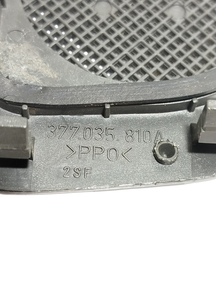 Tela Alto Falante Direito Painel Vw Gol Bola Cht 1995 Origi Preto 2