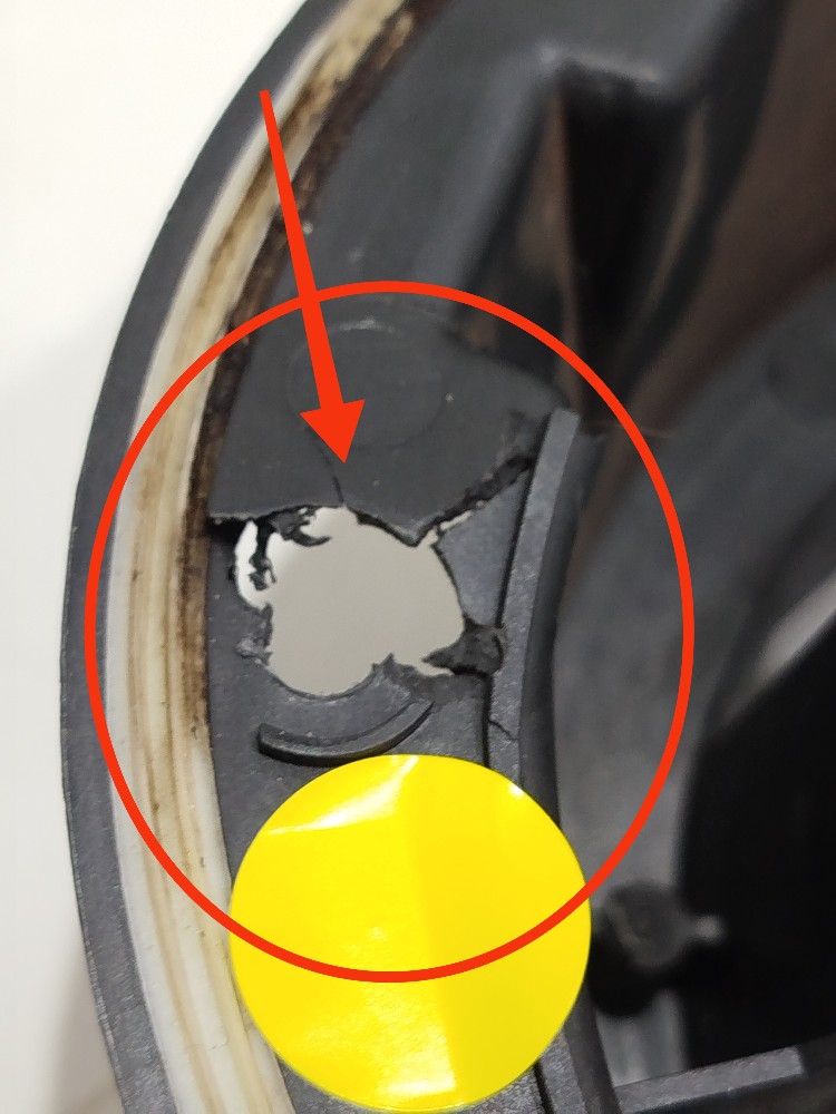 Suporte Alto Falante C4 Picasso Glx 2.0 16v 2012 Detalhe