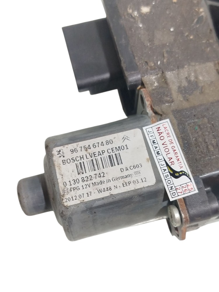 Motor Máquina Vidro Elétrico DE Motorista Peugeot 308 2017 5