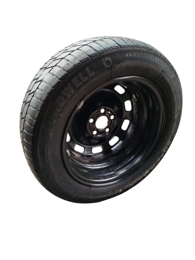 Pneu e Roda Ferro 185 65 15 Vw Fox 2014 6