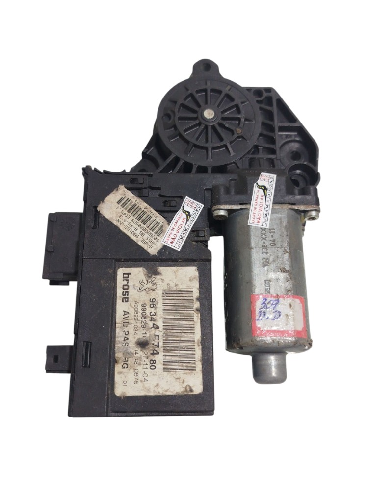 Motor Máquina Vidro Elétrico Diant Direito Peugeot 307 2012 3