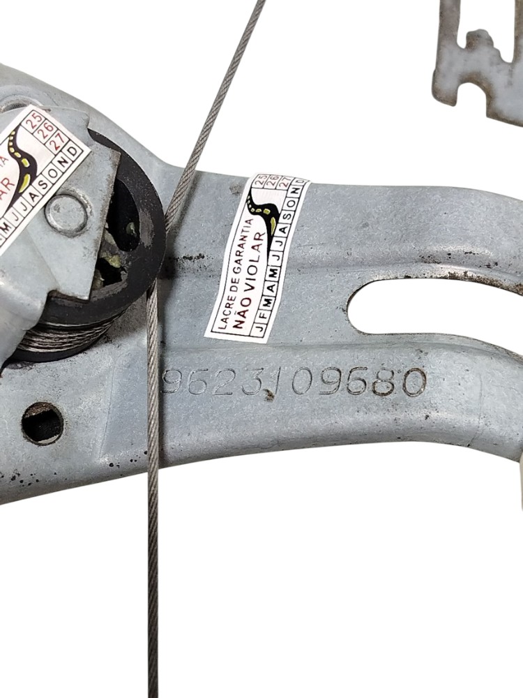 Maquina Vidro ManuTras Direita Peugeot 206 2005 9623109680 2