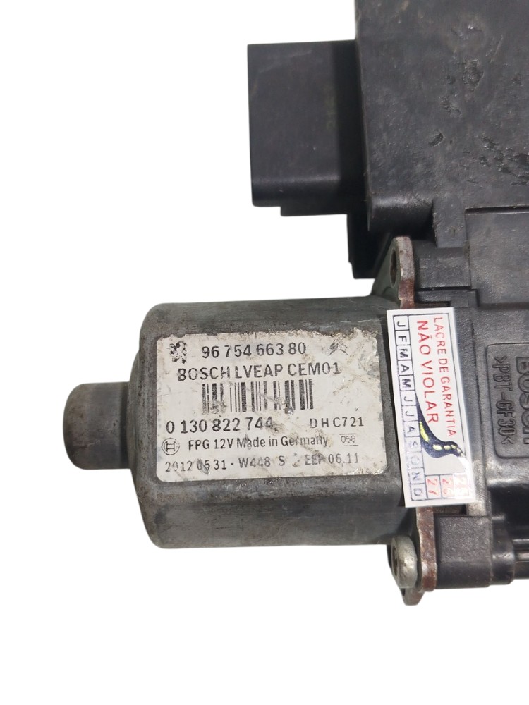 Motor Maquina Vidro Tras Direita Peugeot 308 2018 2