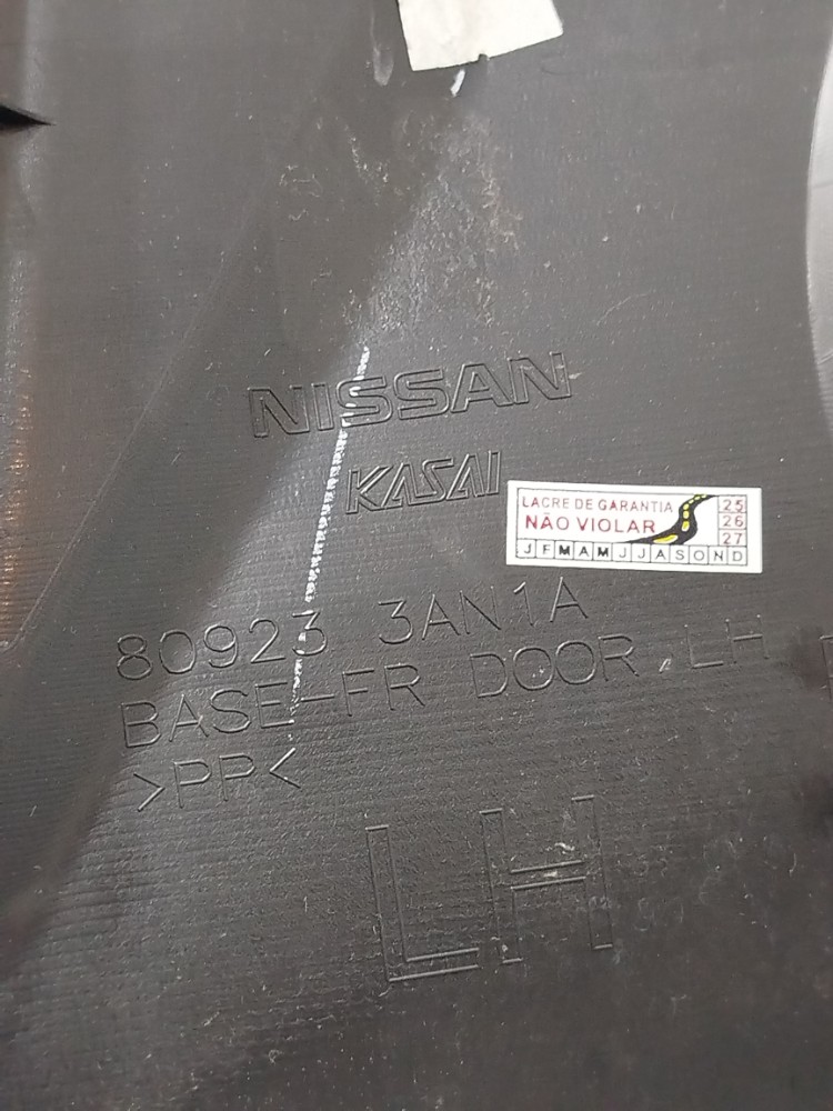 Forro Porta Diant Esq Motorista Nissan Versa 2012 809233an1a Preto 3