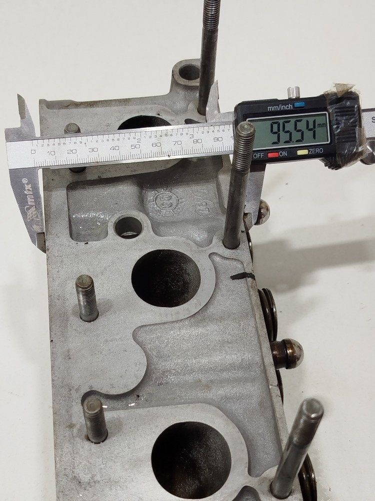 Cabeçote Gm Corsa Wind 1.0 8v 2001 Medida 95,54 2