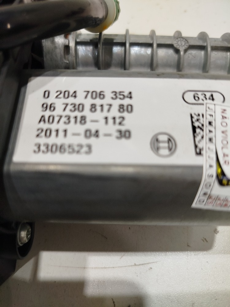 Motor Freio Mão C4 Picasso GLX 2.0 16v 2012 Gasolina 143cv 7