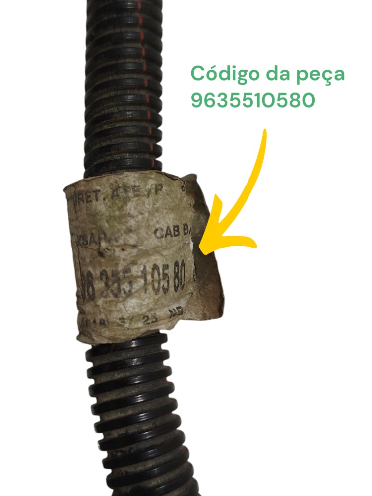 Chicote Positivo Bateria Renault Megane 9635510580 2
