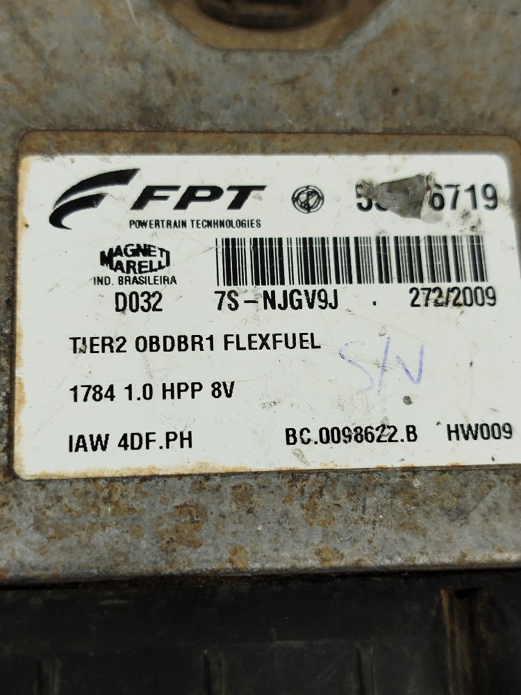 Módulo injeção Eletronica Fiat Palio 1.0 8v 2009 6