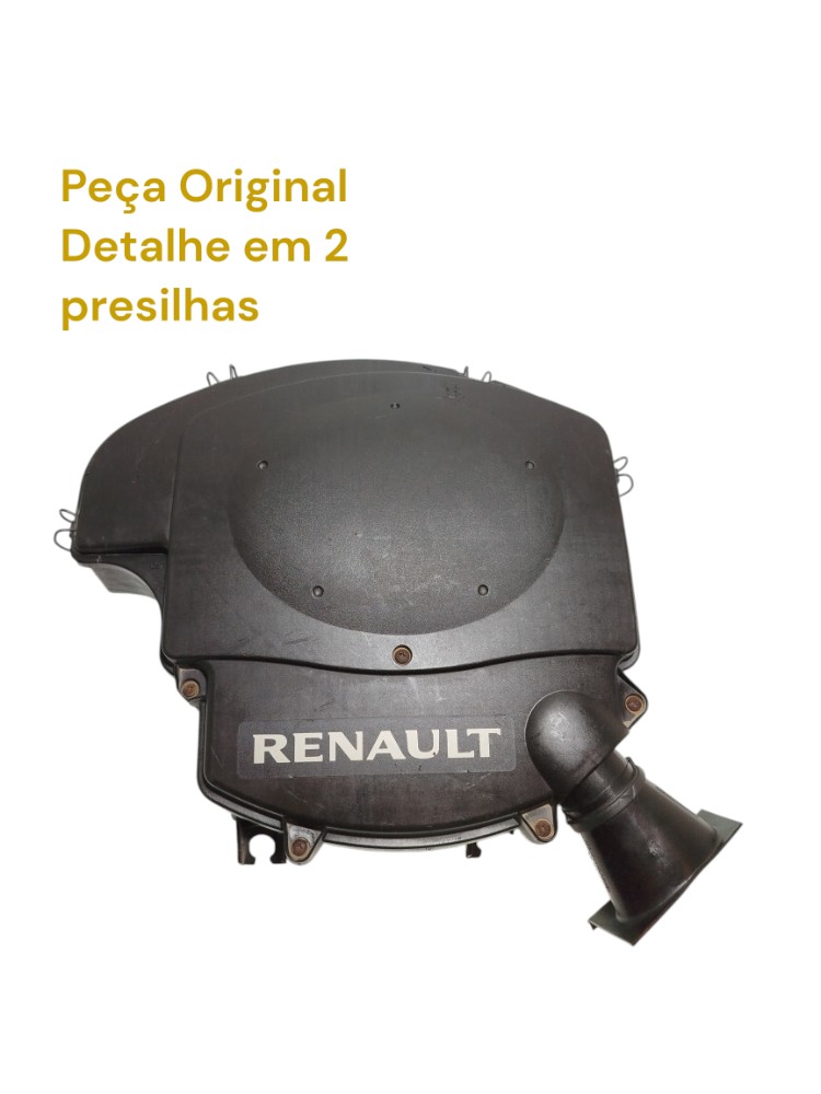 Caixa Filtro ar Renaul Logan Sandero 1.6 2007 8200656780 Det
