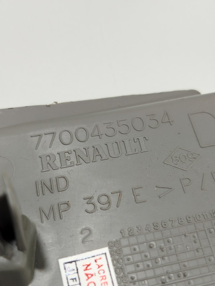 Acabamento Interna Direita Renault Clio 2006 Cinza 5