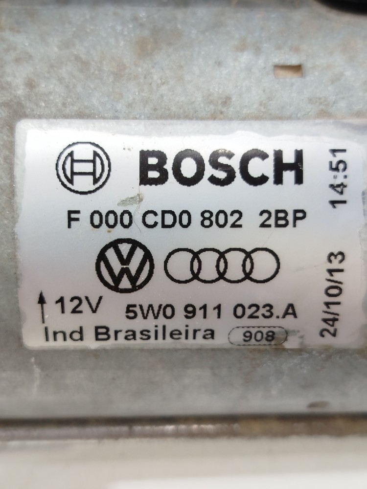 Motor Arranque Partida Gol G4 1.0 8v 2007 A 2014 5W0911023A 4