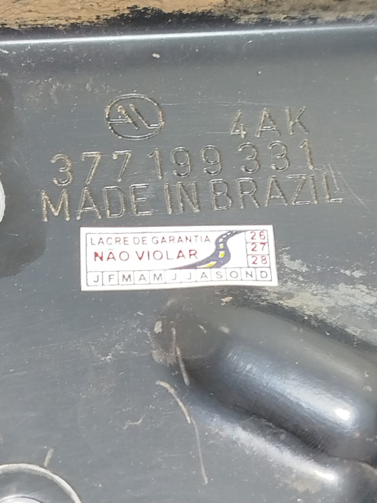 Suporte Frontal Coxim Motor Vw Gol CHT 1.0 8V 1995 377199331 2