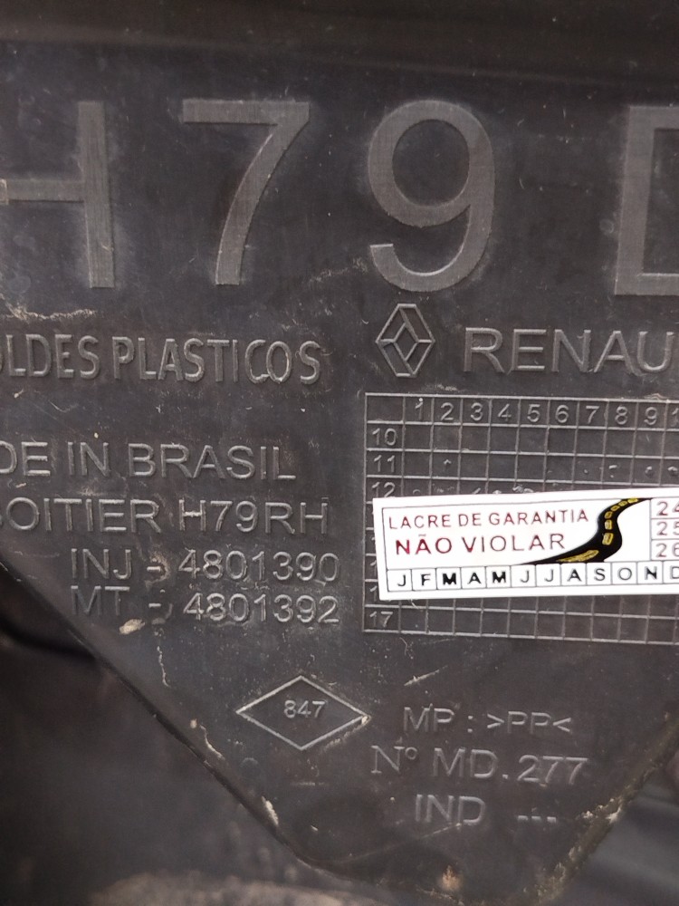 Forro Porta Traseira Direita Duster 2.0 16v 2015 5