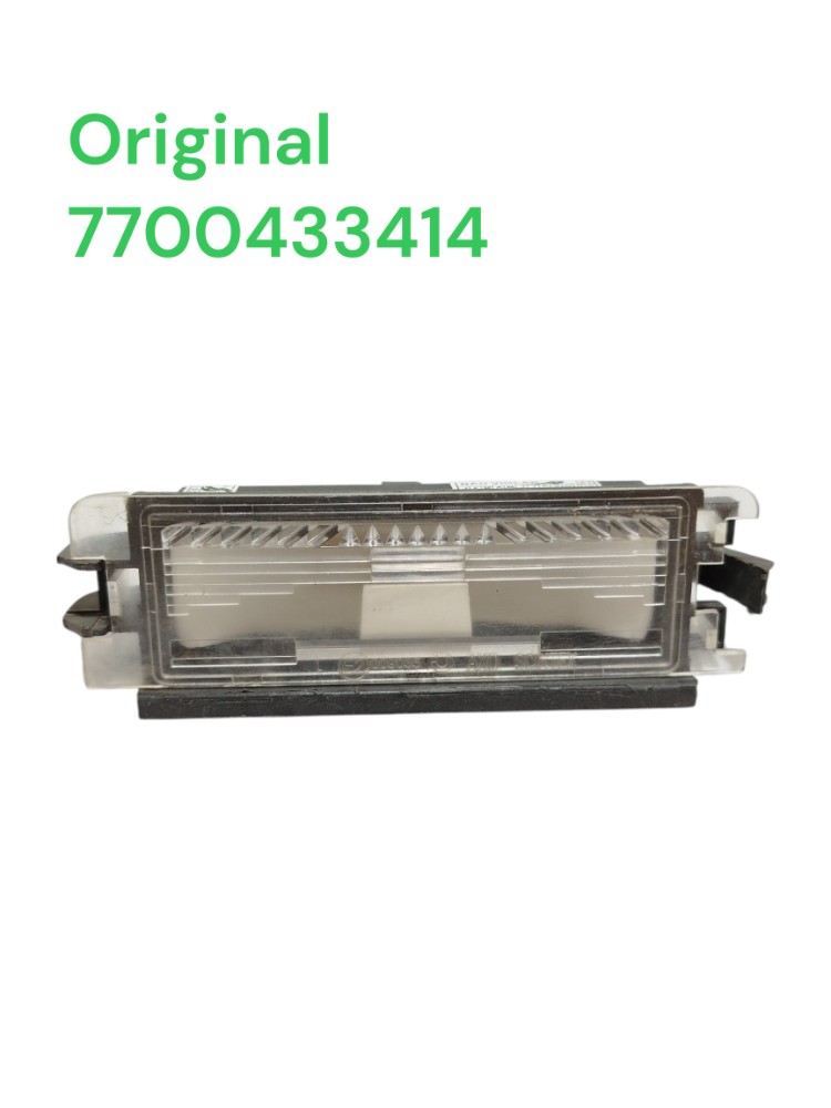 Lanterna Luz Placa Renault clio logan sandero 7700433414