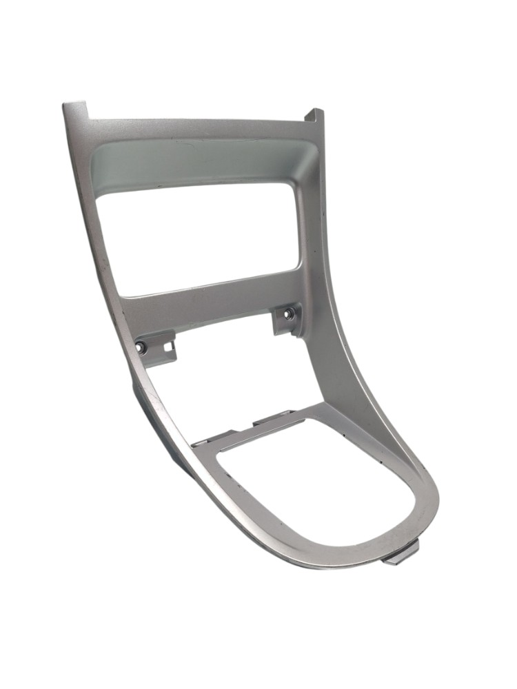 Moldura Console Central Cambio Rádio Peugeot 307 2008 Cinza 2