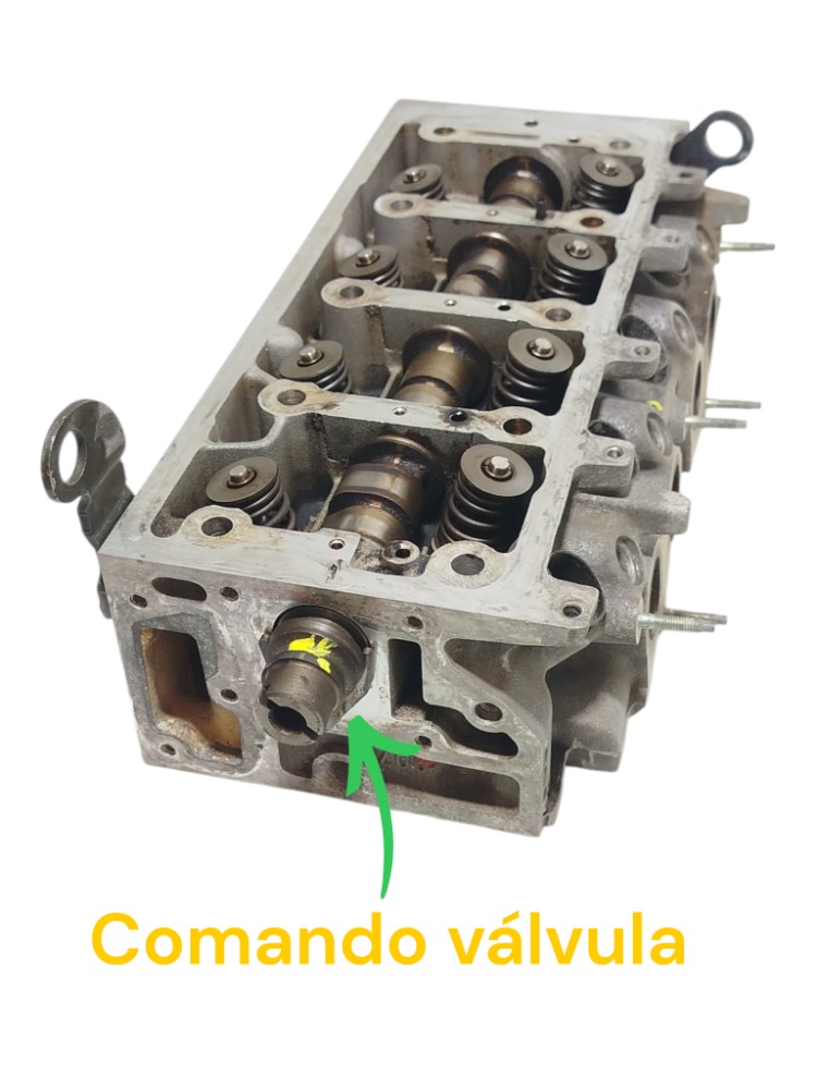 Cabeçote Peugeot 206 1.4 8v 2005 Gasol 9634005110 4