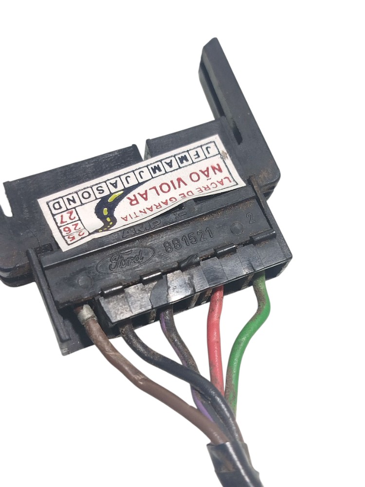 Conector Tomada Motor Limpador Galhada Vw Gol 1995 A 2005 4