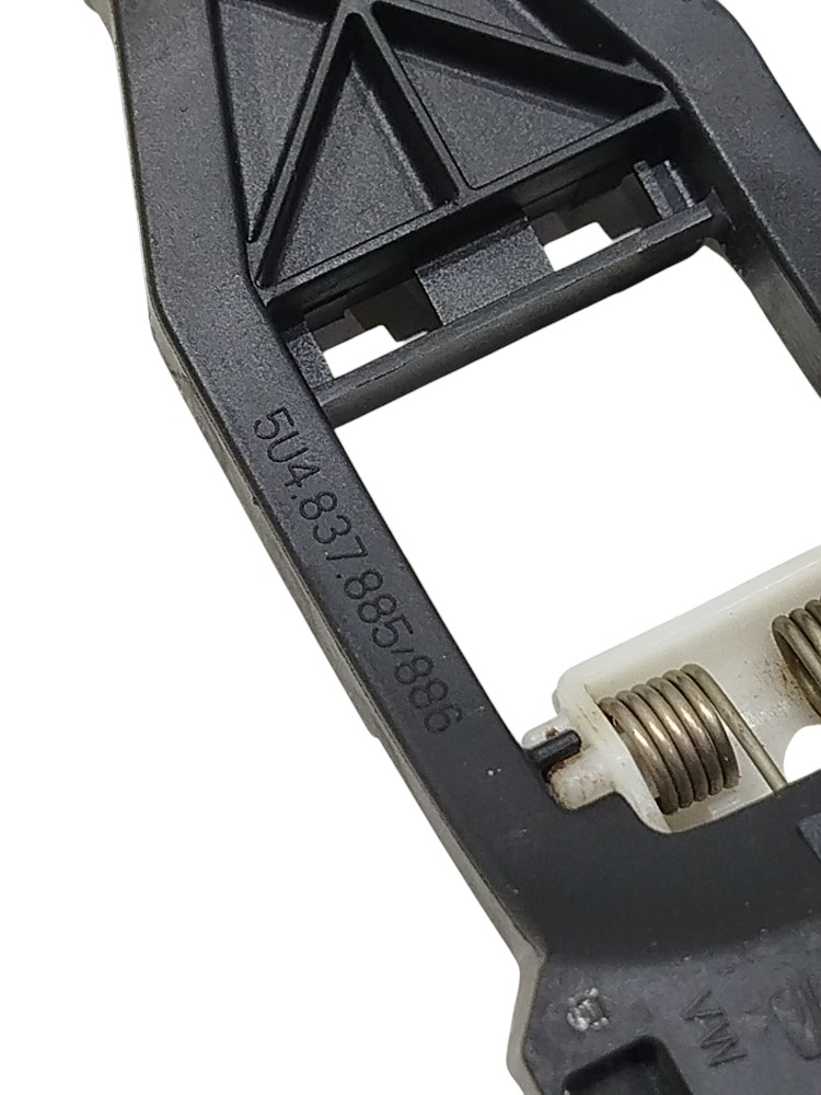 Suporte Maçaneta Externa Diant Esq Motorista Fox 1.0 2014 Preto Dianteira 2