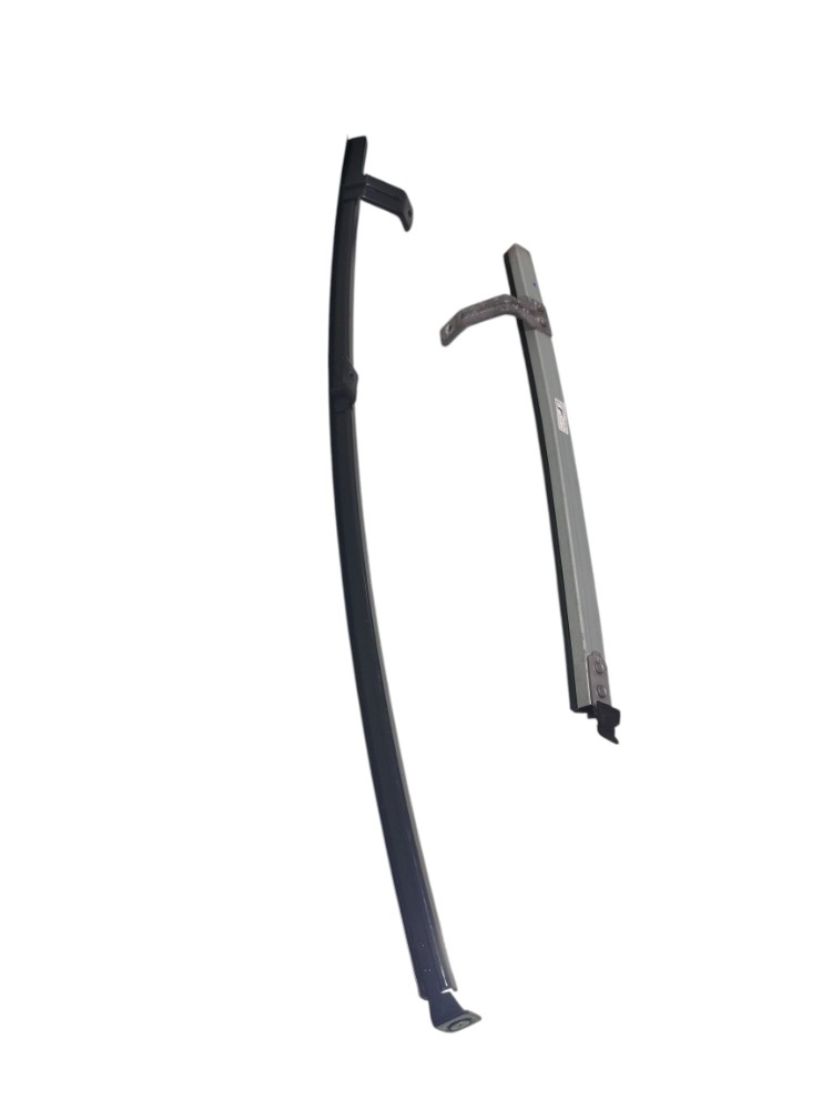 Par Guia Vidr Porta Tras Direita Nissan Versa 2013 Prata 5