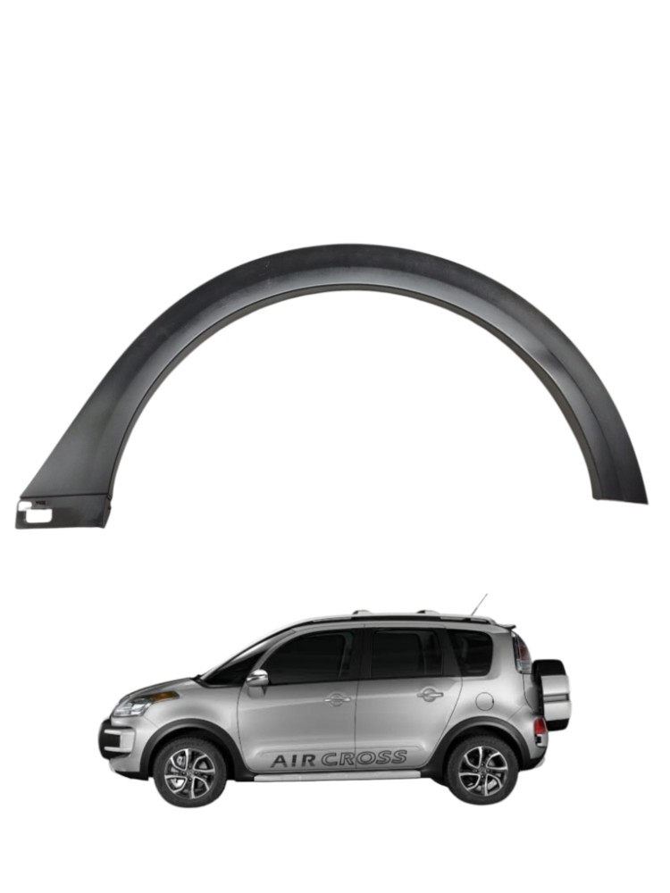 Moldura Alargador Paralama Tras Esq Aircross 2014 9687869777