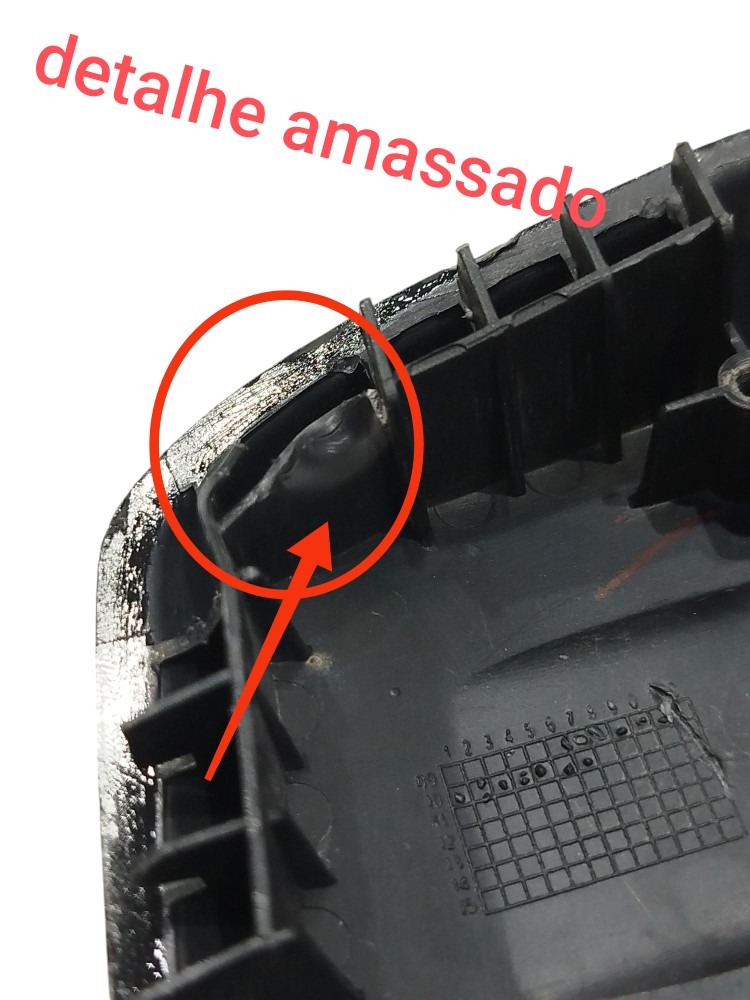 Moldura Interruptor Vidro Diant Direito Honda City 2011 1