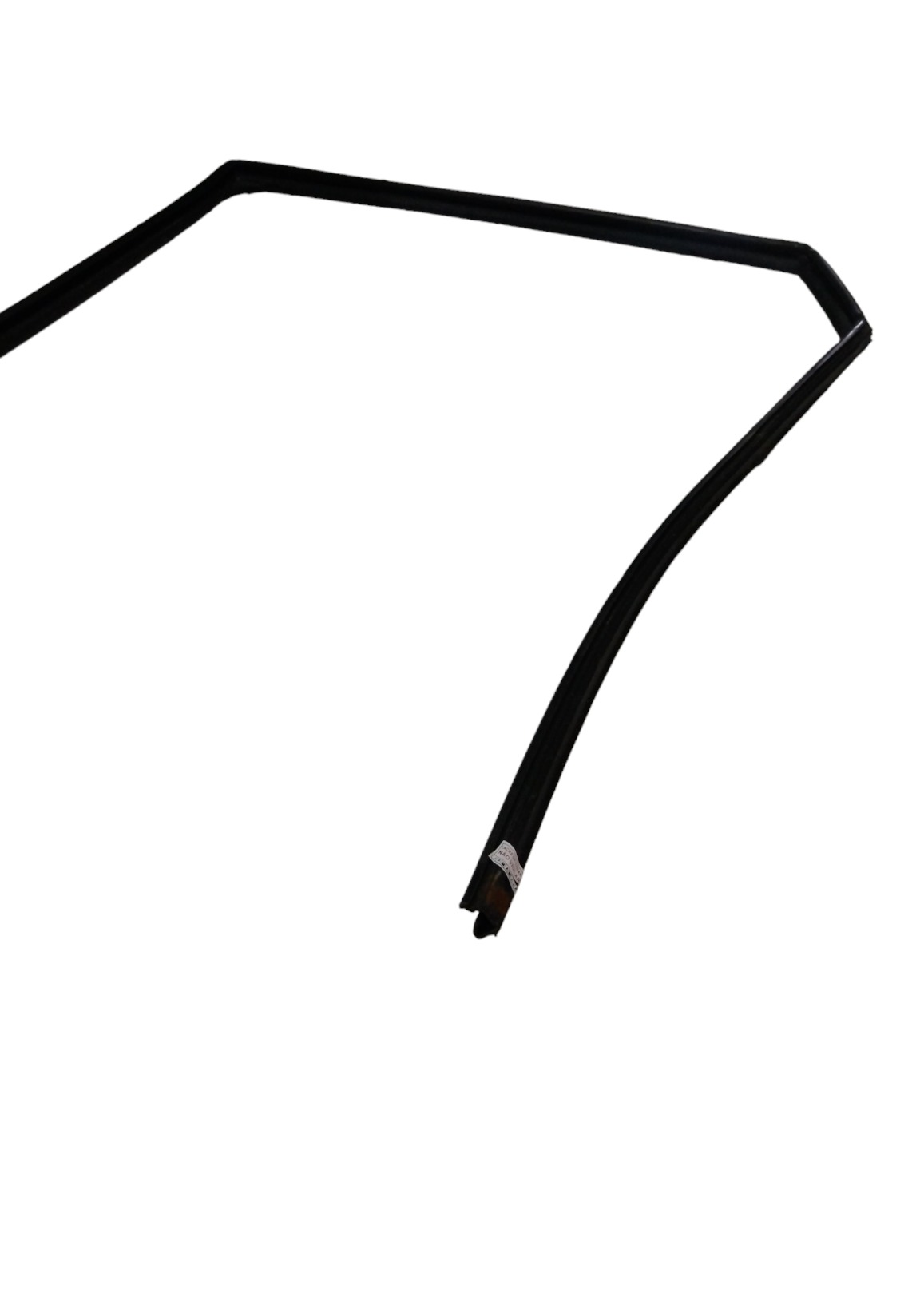 Borracha Contorno Vidro Porta Traseira Esquerda Jac T6 2016 Preto 2