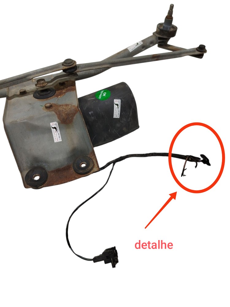 Motor Limpador Gualhada Parabrisa Ford Courier 2003 6