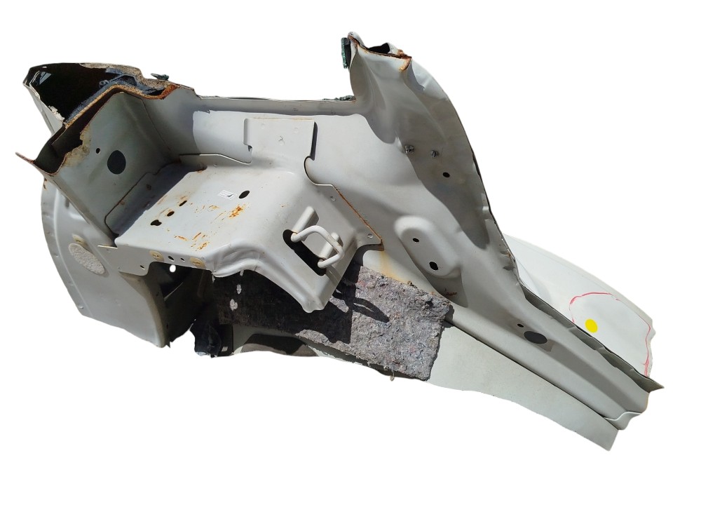 Lateral Traseira Esquerda Citroen C3 2017 Branco 6