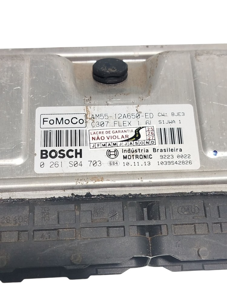 Módulo Injeção Elet Ford Focus 1.6 2011 Flex 0261s04703 2